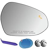 EAP Passenger Side Mirror Glass Compatible with Kia K5 2020-2026, Heated with Blind Spot 87621L3020