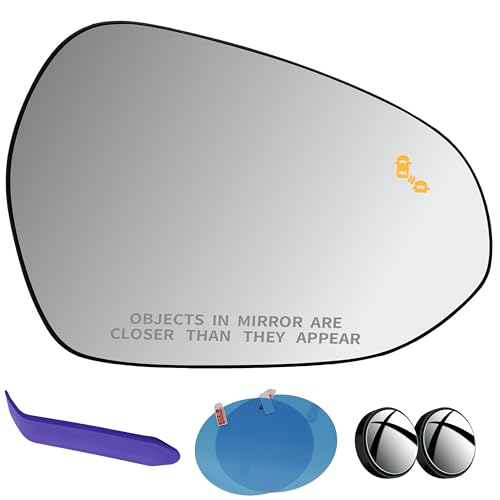EAP Passenger Side Mirror Glass Compatible with Kia K5 2020-2026, Heated with Blind Spot 87621L3020