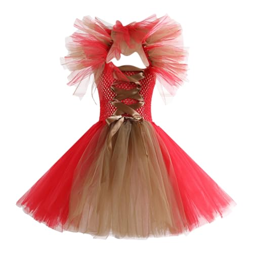 Jupe tutu en tulle bleu pour filles de 4 à 12 ans