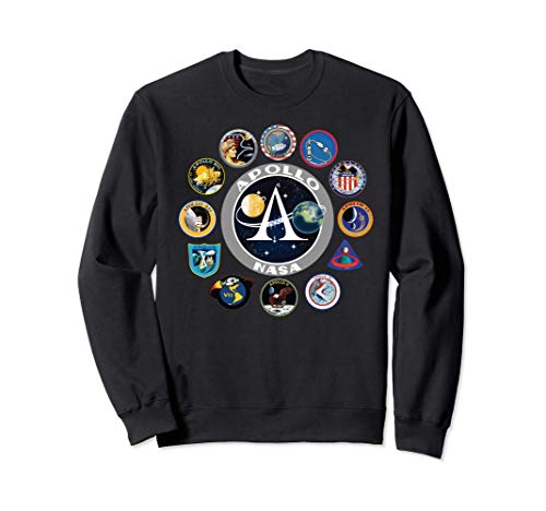 NASA Apollo Missions Sudadera