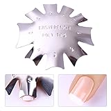 BORN PRETTY Nail Art French Tip Line Edge Cutter Stencil Trimmer Manicure Styling Tool DIY Kit #3