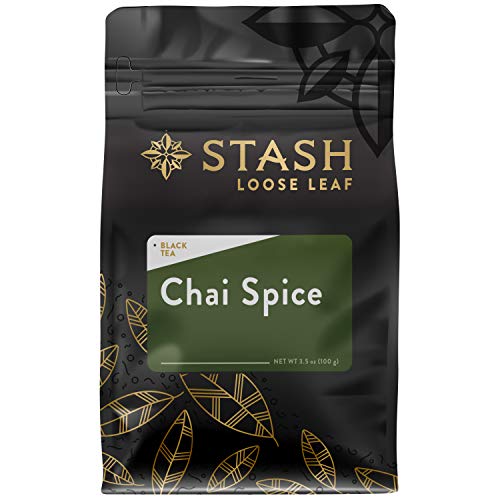 Stash Tea Chai Spice Premium Loose Leaf Black Tea, 3.5 Ounce