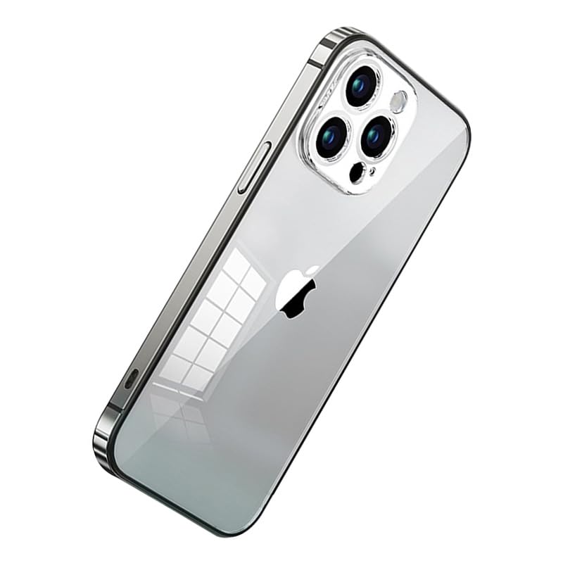 Coque en métal iPhone 15 Pro avec protection objectif caméra 3m