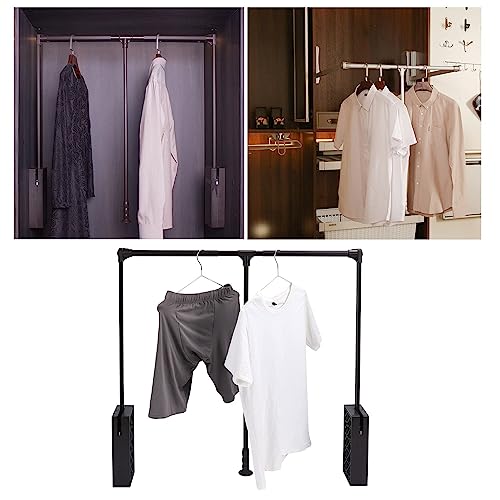Tringle de penderie extensible 83-115 cm pour dressing ordonné - 7
