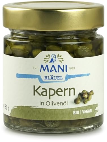 MANI Kapern in Olivenöl, bio 1 x 180 g