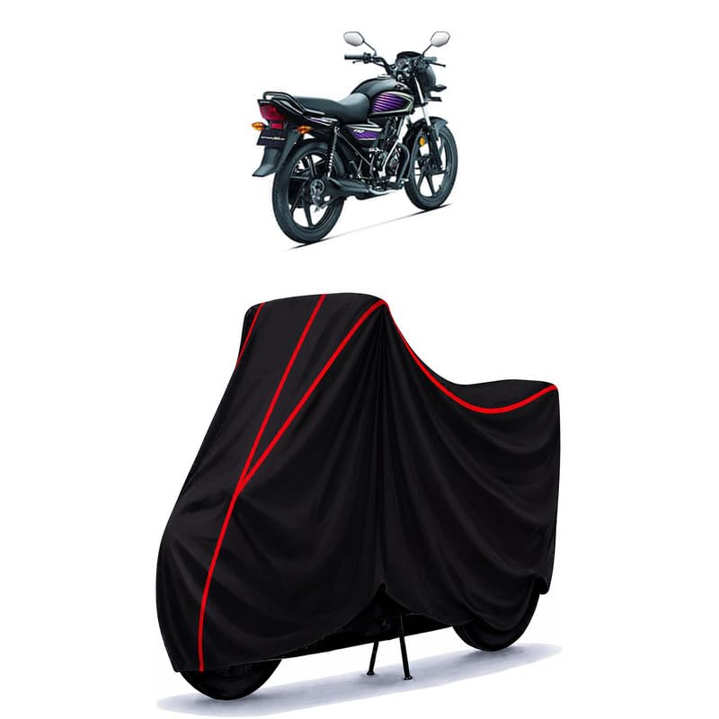 Image of Dream Neo Water Resistant Bike Cover for All Motorcycles & Rain | Heavy Duty Taffeta Fabric | UV Protection, Dustproof, Scratchproof | All Weather Two Wheeler Body Cover with Elastic Bottom