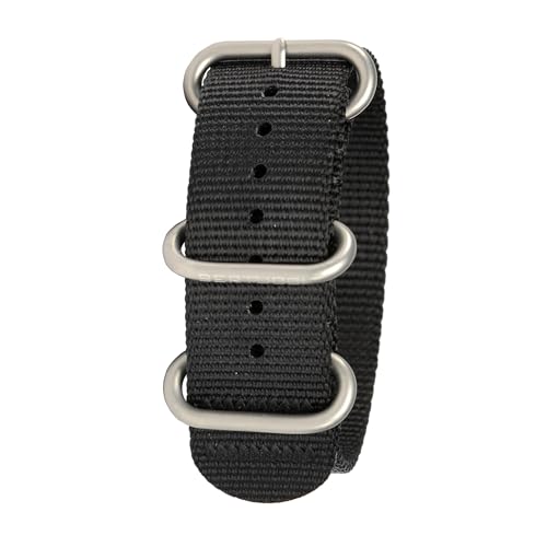 BERTUCCI® Nylon Watch Band - 22mm - Black