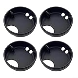 Niceminiwall Silikon-Spritzschutz für 53 mm breite Trinkflaschen, Ersatz-Trinkdeckel mit Auslauf, Spritzschutz, 4 Stück