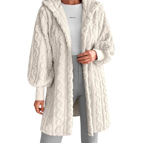 Women's Jackets Long Sleeve Coats Clothing Winter Hooded Clothes - image 2