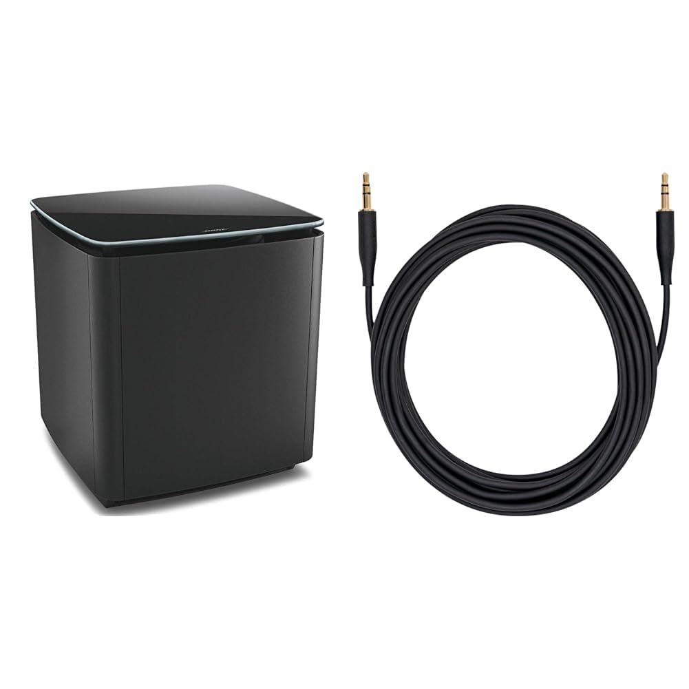 Bose - Bass Module 700, inalámbrico, Negro & Bass Module Connection Cable
