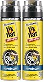 Fix-A-Flat S60420 Aerosol Emergency Flat Tire Repair and Inflator, for Standard Tires, Eco-Friendly Formula, Universal Fit for All Cars, 16 oz. (Pack of 2)