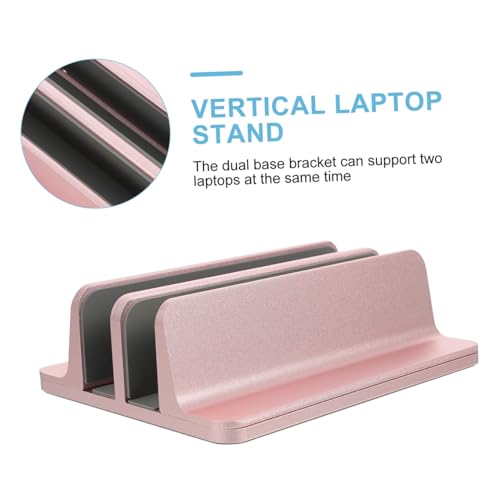 Base vertical ajustable para laptop de aleación de aluminio miniatura 3