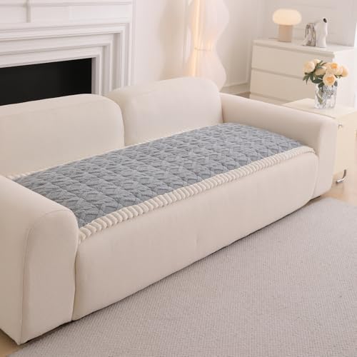Non Slip Fuzzy Dog Couch Cover Washable Sofa Covers for Pets, 27.6"x70.9" - image 7