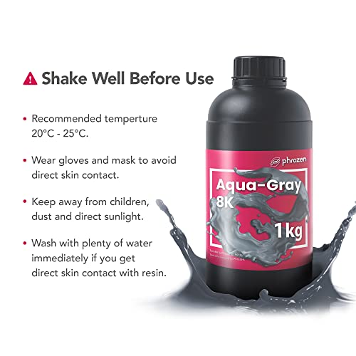 Phrozen AQ Ua-Gray 8K 3D Printing Resin thumb #5