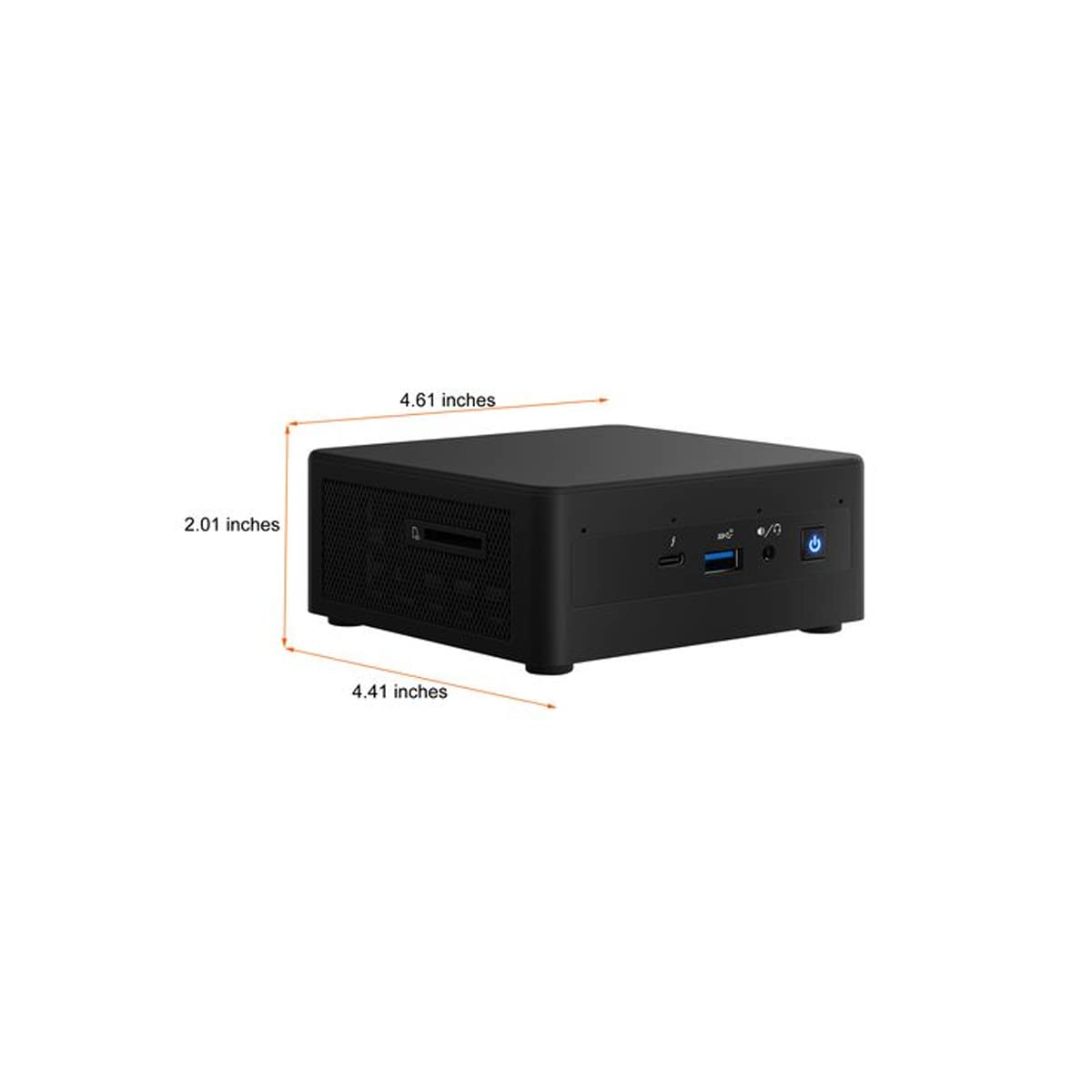 Intel NUC 11 RNUC11PAHi70Z00 Mini PC Barebone Kit, Core i7-1165G7