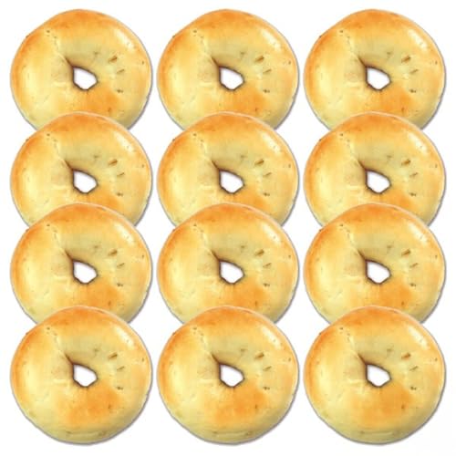 BAGEL&BAGEL もち麦ベーグル×12個セット 冷凍パン おしゃれ まとめ買い 低脂肪 低脂質 ダイエット お取り寄せグルメ（Amazon）