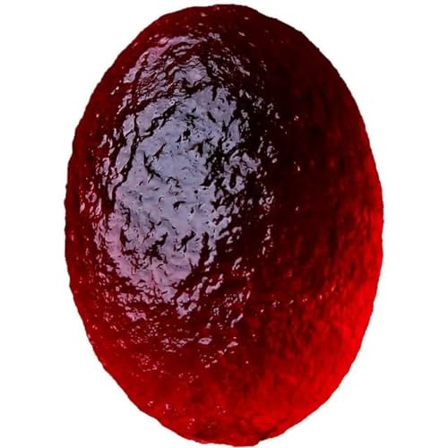 Stone Red Gem Moldavite Czech Meteorite Impact Glass Beads Rough Crystal Stone(70-100g) Gemstone Stone