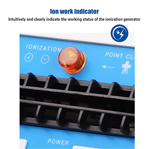 Yiyibyus Ionizing Air Blower, Anti-Static Ionizer Desktop Ion Fan 110V Discharge Static Eliminator Tool Adjustable Wind Power Electrostatic Static Discharge Ionizer Static Eliminator Fan Esd Ionizer Fan thumb #8