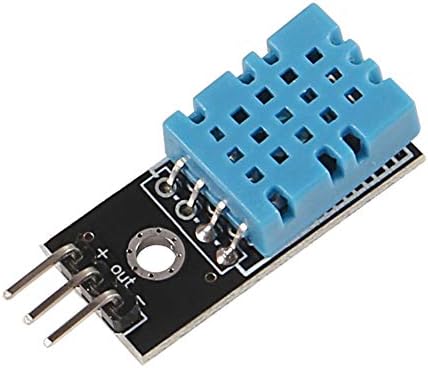 6 Pcs DHT 11 Temperature Humidity Sensor Module, Dealikee Digital Temperature Humidity Sensor 3.3V-5V Humidity 20%-95% Temperature 0-50 degree with Dupont Wires