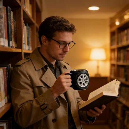 Genérico Tazas Divertidas | Recipiente Térmico 300ml Con Agarre Cómodo Para Bebidas - Tazas Aislantes De Café Y Agua | Para Leche Té Oficina Acampada Cumpleaños Regalos De Fiesta - imagen 2