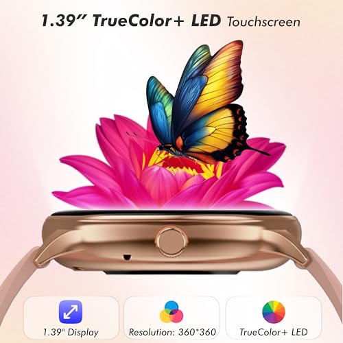 Image of Nervfit ACTIV Pro Smart Watch 1.39'' TrueColor+ LED Display, Bluetooth Calls, Heart Rate, SpO2, BP, Calorie, Step Count, Camera & Music Control