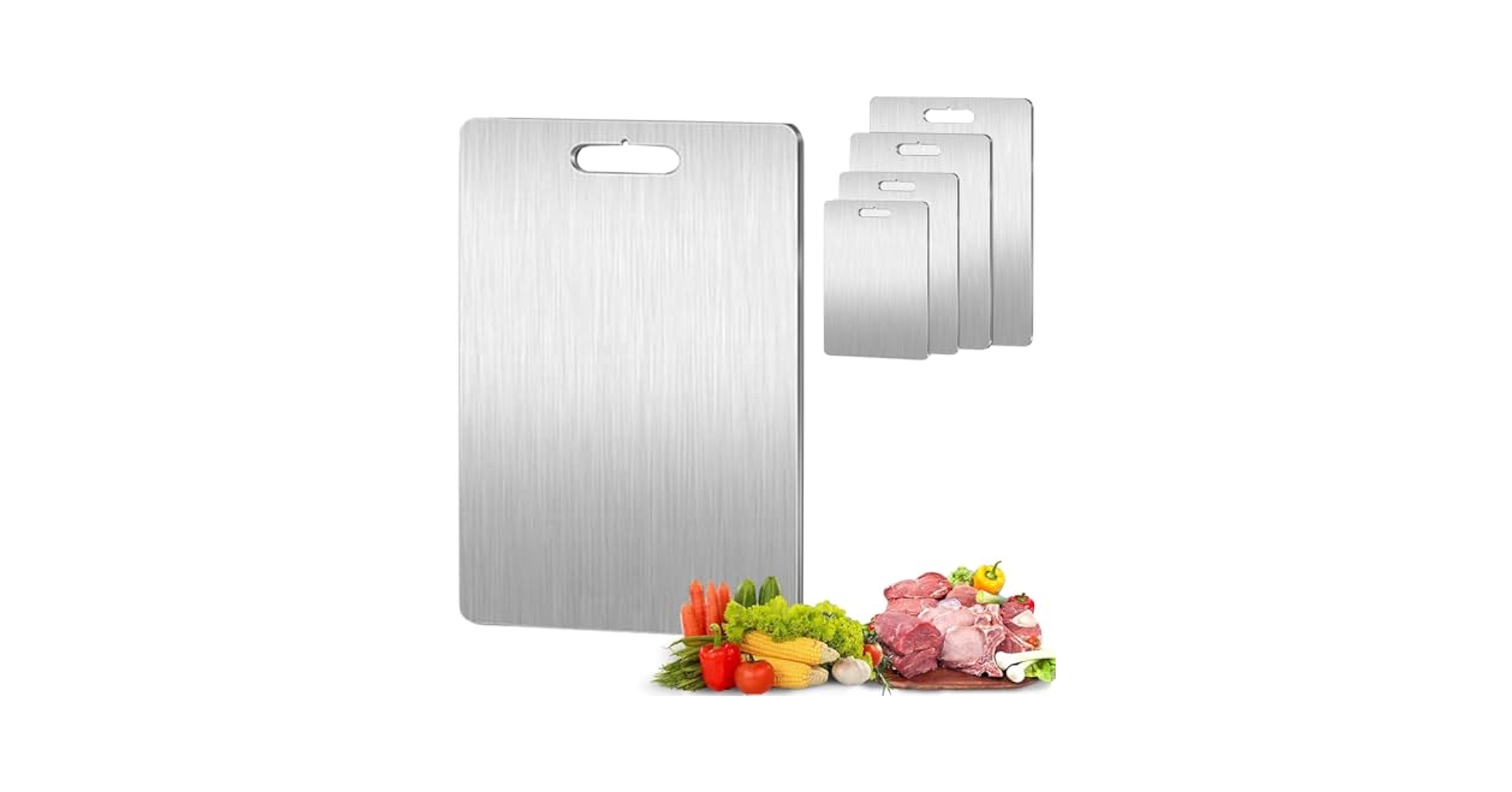 Amazon.com: Titan Cut Pro Cutting Board, Titanium Cutting Board for  Kitchen, Knife-Friendly Cutting Boards Durable, Non-porous and Easy to  Clean (15.35 * 11.02in): Home & Kitchen
