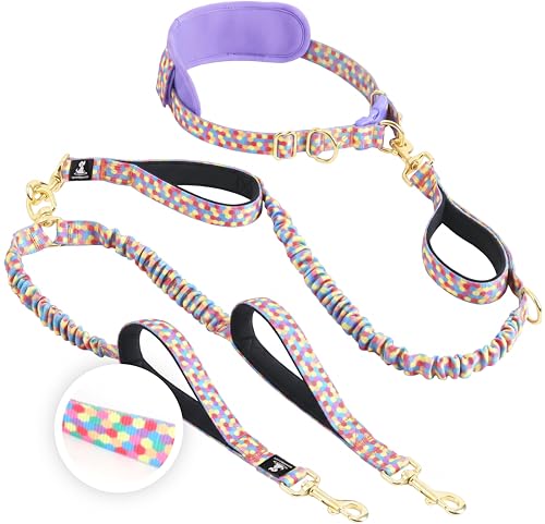 SparklyPets Hands-Free Double Leash