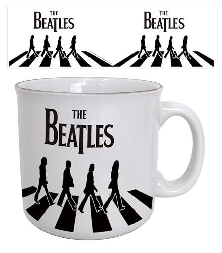 Pyramid America – The Beatles – Abbey Road-Walk- 20oz Ceramic Mug - Les Beatles, Paul McCartney, John Lennon, RIngo Starr, George Harrison Pyramid America - The Beatles - Abbey Road-Walk- 20oz Ceramic Mug