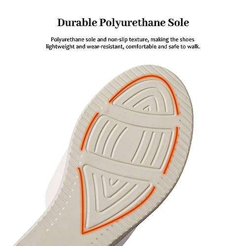 Maylrvjv Womens Platforms Wedge Sandals Comfortable Lightweight Summmer Casual Slide Sandals Slip On Flip Flops4