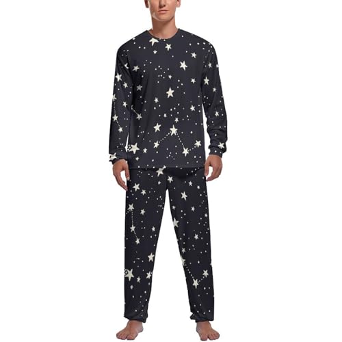 Pijama homme galaxie le cadeau idéal sous forme de vêtement de nuit ciel étoilé