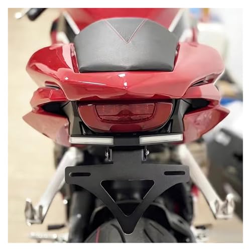 Support plaque d'immatriculation moto queue réglable bien rangé CBR650R - 4