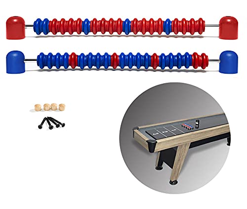 Zdgao Shuffleboard Score Keeper - Abacus Bead Score Counter, Wooden Shuffleboard Scorer For Shuffleboard Tables With Installing Hardwares #TOP2