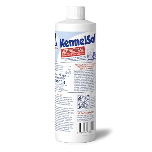 KennelSol Dog Crate Cleaner and Disinfectant | Cleaning Concentrate, Effective Against Bacteria & Viruses, Parvo Disinfectant | Kennel Cleaner | 1 Pint