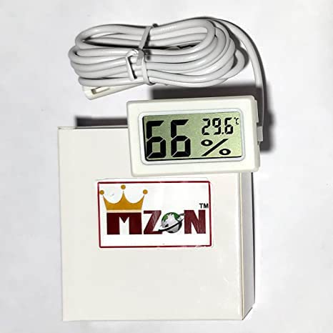 See full amazon price history chart for LCD DIGITAL TEMPERATURE AND HUMIDITY QUALITY SENSOR METER for Egg Incubator, Room temperature/fridges, Indoor Outdoor LCD DIGITAL TEMPERATURE AND HUMIDITY QUALITY SENSOR METER for Egg Incubator, Room temperature/fridges, Indoor Outdoor (B09WY9Z3FF) Amazon Price History, Amazon Price Tracker