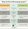 CrafTreat Decoupage Paper - 8Pcs A4 Size (8.3 x 11.7 Inch) Spring Flowers Designed Crafting Supplies for Adults, Vintage Paper for Scrapbooking & Journaling #5