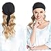 JYNXOR 2 Pcs Gorro Cocina Hombre Mujer de Chef de Bandana Chef Hat Bandana Gorro de Cocina Ajustable Unisex Gorro de Cocinero Negro para Restaurantes Imagen de JYNXOR 2 Pcs Gorro Cocina Hombre Mujer de Chef de Bandana Chef Hat Bandana Gorro de Cocina Ajustable Unisex Gorro de Cocinero Negro para Restaurantes
