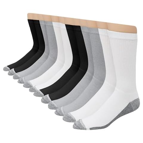Hanes Max Cushioned Crew Socks Cover