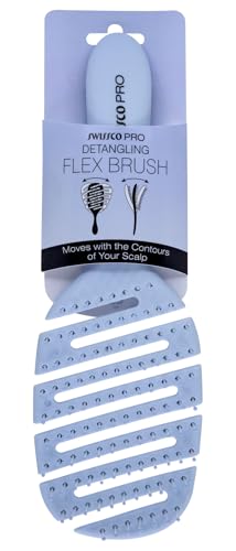 Brosse démêlante Pro Flex Swissco pour éliminer les nœuds sans douleur