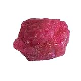 GEMHUB Ca. 147 Karat roter Rubin Rohrubin, Egl zertifiziert, unbehandelt, natürlich, ungeschliffen, ungeschnitten, unbehandelt, lockerer Edelstein DR-653, Stein, Farbverbesserter Rubin