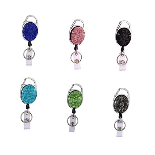 BinZyronic Id�o�b�W���[�� �N���b�v�� ���^���o�b�N�� �A �X�C�x����] �i�[���R�[�h �����ȒP �|�P�b�g��x���g�ɓK�p (10.5*3.5cm,�ʐ^4)