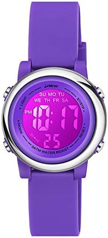 Orologio Digitale Unisex A Blocchi Colorati - Design Giocoso Con Cronometro, Allarme, Luce E Calendario - Regalo Divertente - 2