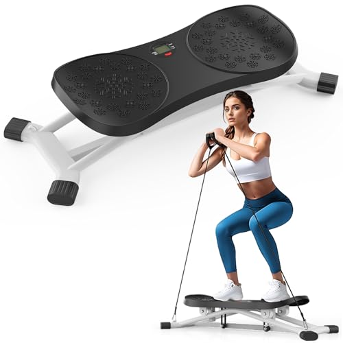 Image of 2025 New Ski Simulator Machine,Stridon Balance Board with Resistance Bands&LCD Monitor for Full Body, Noiseless Ski Exercise Machine for Skiing Beginners, Home Use