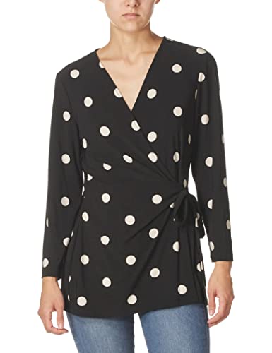 Anne Klein Women's Faux Wrap Top