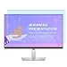 Produktbild Vaxson 2 Stück Anti Blaulicht Schutzfolie kompatibel mit Dell P2722HE P2722H 27" Display Bluelight folie folien Displayschutzfolie  nicht Panzer Schutz Glas folie SchutzGlas nicht PanzerGlas