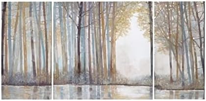 Madison Park Wall Art Living Room Décor - Triptych Scenery Waterc...