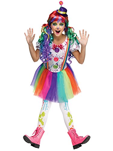 Disfraz Infantil Payaso Colorido Grande
