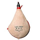 Las Tres Z.Z.Z. Bota de Vino Recta de pez - 3/4 Litro (0,75 L)