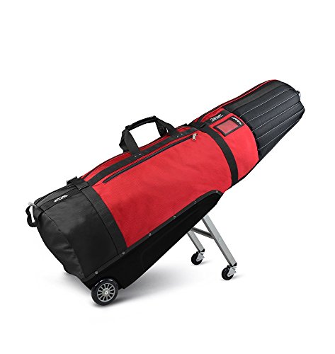 Sun Mountain Clubglider Meridian Travel Bag, Black/Red