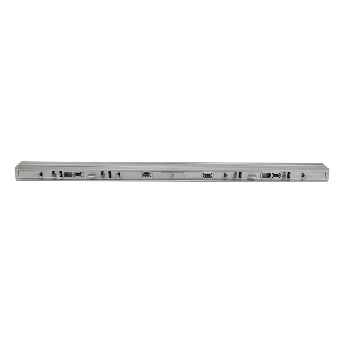 easyPART Kompatibel/Ersatz für BOSCH 00706380 Ausgleichsleiste silbern an Bedienblende für Geschirrspüler