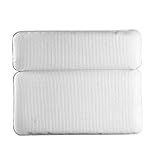 Material: Das Badewannenkissen ist aus PVC und Schwamm. Mit diesen Material ist das Badewannenkissen sehr bequem, weich, gemütlich, hautfreundlich und antiseptisch. Außerdem wird dieser Kissen vom SGS beglaubigt und es gibt kein chemischen Geruch.